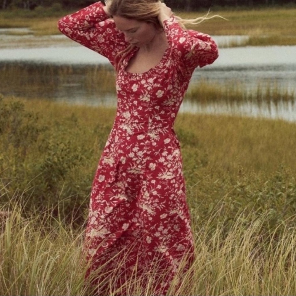 Doen Clarence Dress Oak Bluffs Floral